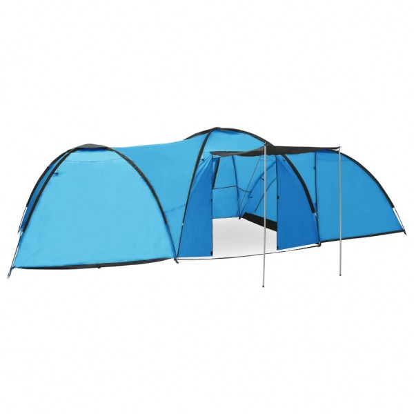 Tenda igloo 8 pessoas azul 650x240x190 cm D