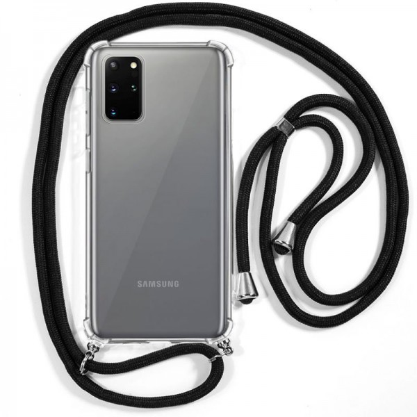 Carcasa Samsung G985 Galaxy S20 Plus Cordón Negro D