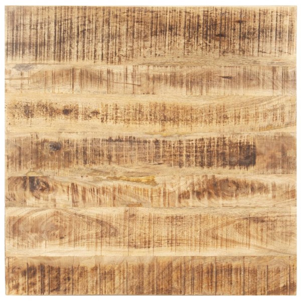 Superficie de mesa madera maciza de mango 15-16 mm 70x70 cm D