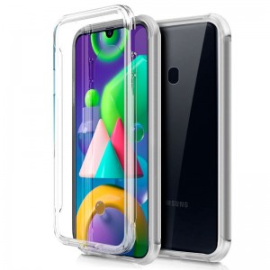 Funda COOL Silicona 3D para Samsung M215 Galaxy M21 (Transparente Frontal + Trasera) D