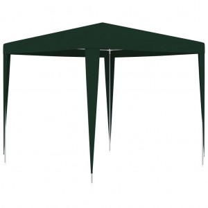 Tenda profissional para celebrações verdes 90 g/m2 2.5x2.5 m D