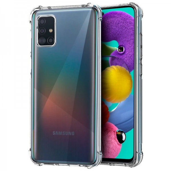 Carcaça Samsung A515 Galaxy A51 AntiShock Transparente D