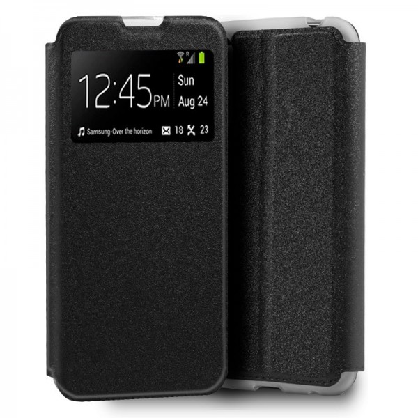 Fundação COOL Capa de Flip para ZTE Lâmina A5 2020 Preto D