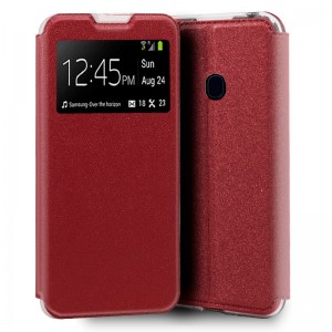 Funda COOL Flip Cover para Samsung M315 Galaxy M31 Liso Rojo D