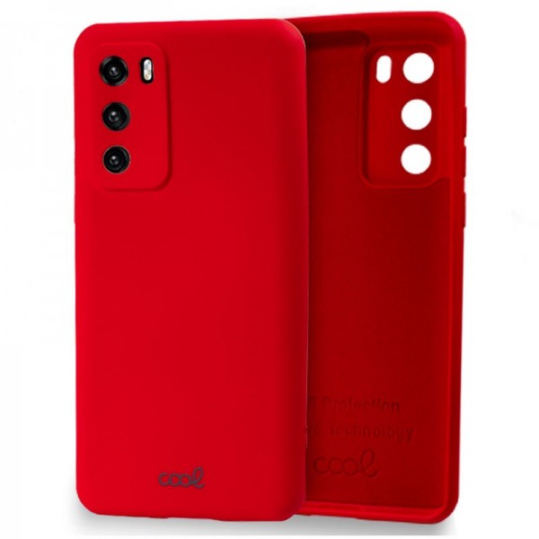 Carcasa COOL para Huawei P40 Cover Rojo D