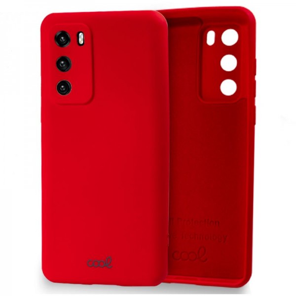 Carcasa Huawei P40 Cover Rojo D