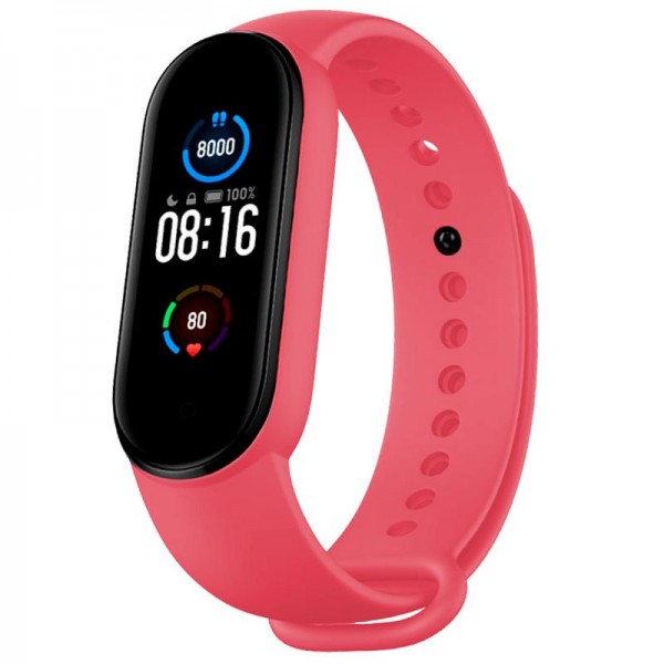 Cintura COOL para Xiaomi Minha faixa 5 / 6 / 7 / Amazfit Banda 5 Liso Rosa D