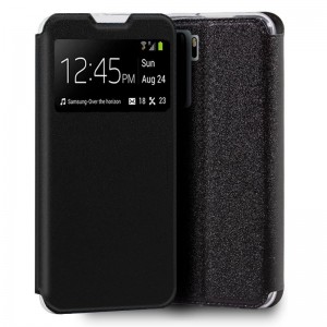 Fundação COOL Capa de Flip para Huawei P40 Lite 5G Black Lite D