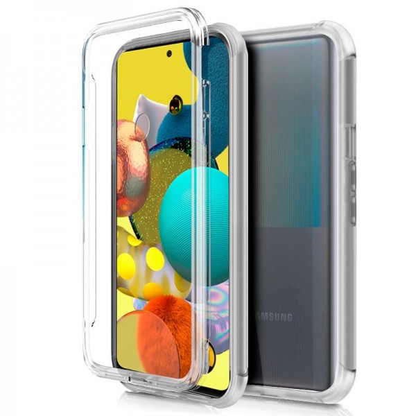 Funda Silicona 3D Samsung A515 Galaxy A51 5G (Transparente Frontal + Trasera) D
