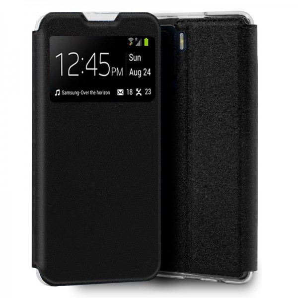 Funda COOL Flip Cover para Oppo A91 Liso Negro D