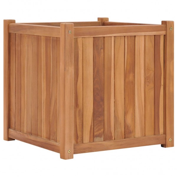 Arraial de madeira maciça de teca 50x50x50 cm D