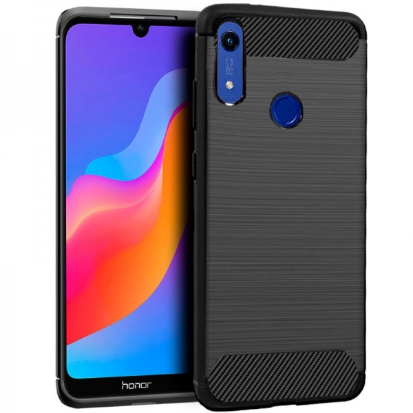 Carcaça Huawei Y6 (2019) / Y6s / Honor 8A Carvão negro D