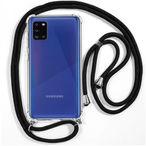 Carcaça COOL para Samsung A315 Galaxy A31 Cord Preto D