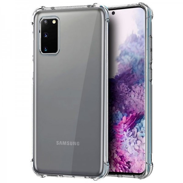 Carcaça COOL para Samsung G980 Galaxy S20 Anti-Shock transparente D