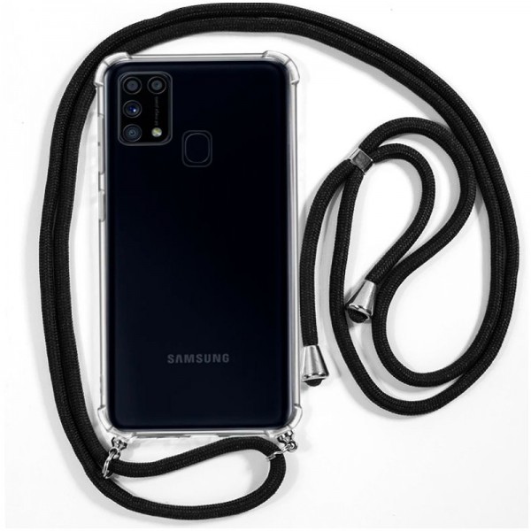 Carcaça COOL para Samsung M315 Galaxy M31 Cord Preto D