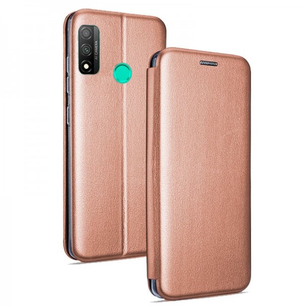 Funda COOL Flip Cover para Huawei P Smart 2020 Elegance Rose Gold D