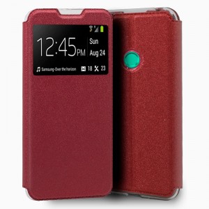 Fundação COOL Capa de Flip para Huawei P inteligente 2020 Lise vermelho D