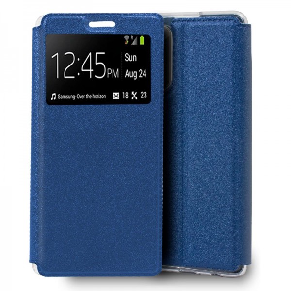 Fundação COOL Capa de Flip para Samsung N985 Galaxy Note 20 Ultra Light Blue D