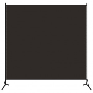 Tela divisória marrom de 1 painel 175x180 cm D