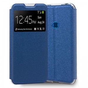 Fundação COOL Capa de Flip para Samsung A207 Galaxy A20s Luz Azul D