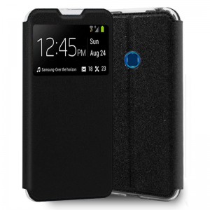 Funda COOL Flip Cover para Samsung A207 Galaxy A20s Liso Negro D