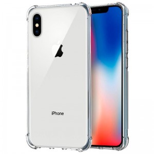 Carcaça COOL para iPhone X / iPhone XS AntiShock Transparent D