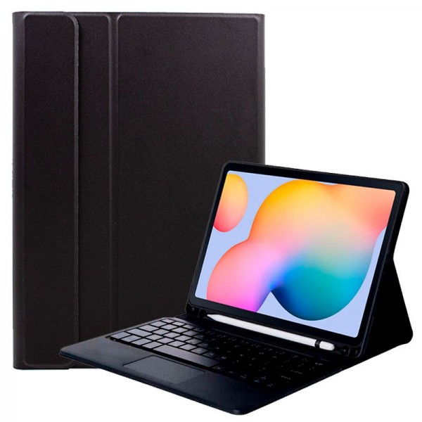 Fundação COOL para Samsung Galaxy Tab S6 Lite / S6 Lite 2022 (P610 / P615 / P619) Polypiel Bluetooth teclado 10.4 Pulg D