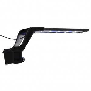 Luz LED para aquário com pinça azul e branco 25-45 cm D