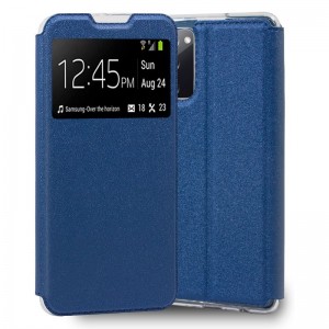 Funda COOL Flip Cover para Samsung G780 Galaxy S20 FE Liso Azul D