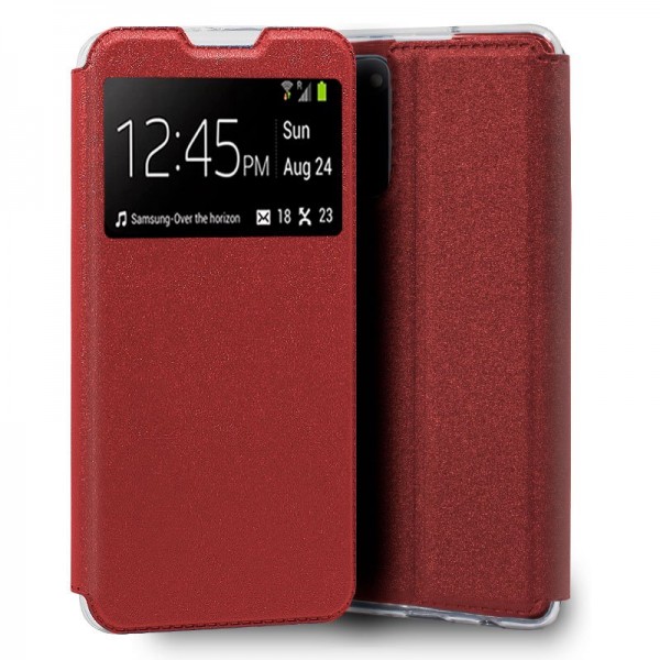 Funda Flip Cover Samsung G780 Galaxy S20 FE Liso Vermelho D