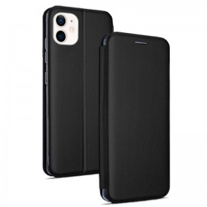 Fundação COOL Flip Cover para iPhone 12 mini Elegance Preto D