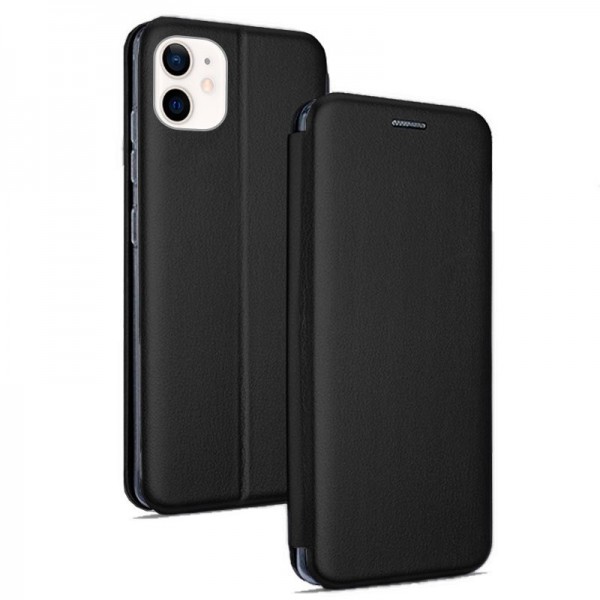 Fundação COOL Flip Cover para iPhone 12 mini Elegance Preto D