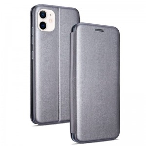 Funda Flip Cover iPhone 12 mini Elegance Plata D