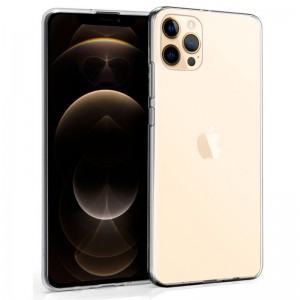 Funda COOL Silicona para iPhone 12 Pro Max (Transparente) D