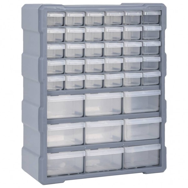 Organizador multicajones com 39 caixas 38x16x47 cm D