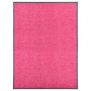 Felpudo lavable rosa 90x120 cm D