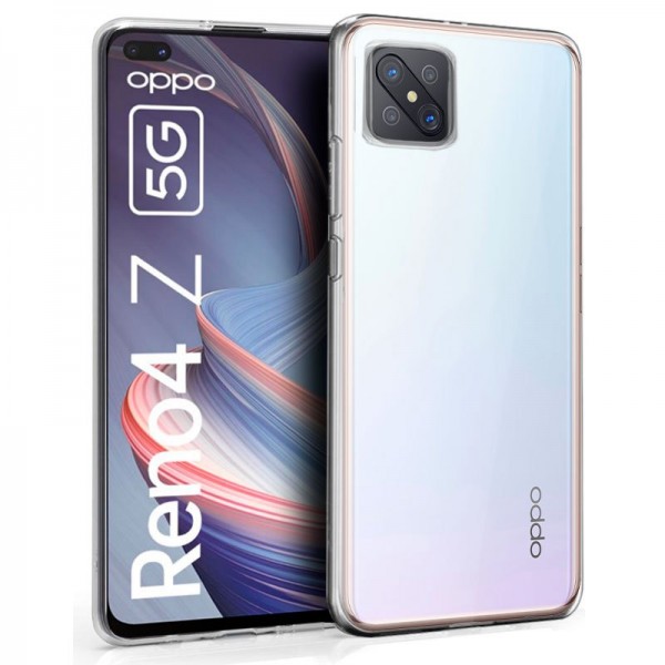 Funda COOL Silicona para Oppo Reno 4Z 5G (Transparente) D