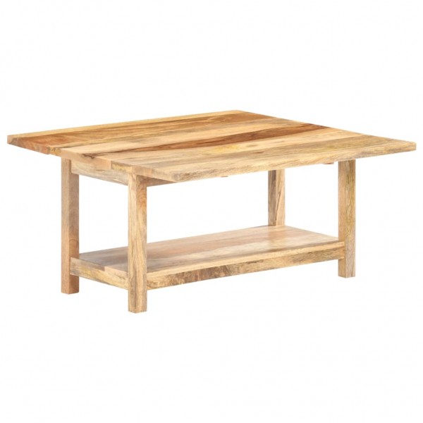 Mesa extensible madera de mango maciza 90x(45-90)x45 cm D