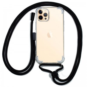 Carcaça COOL para iPhone 12 Pro Max Cordão Preto D