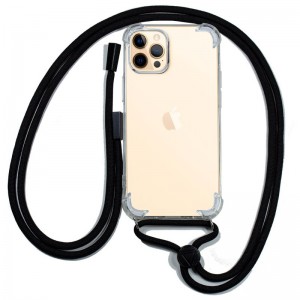Carcasa iPhone 12 Pro Max Cordón Negro D