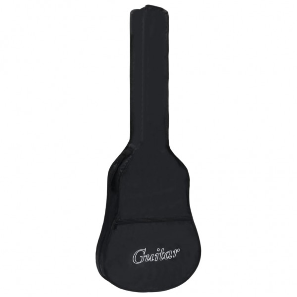 Funda para guitarra clásica 4/4 tela negro 100x37 cm D