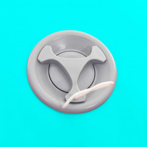 Rollo hinchable de gimnasia con bomba PVC verde 120x75 cm H