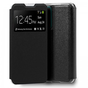 Funda COOL Flip Cover para Huawei P Smart 2021 Liso Negro D