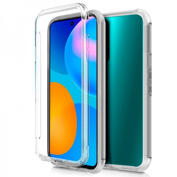 Funda COOL Silicona 3D para Huawei P Smart 2021 (Transparente Frontal + Trasera) D