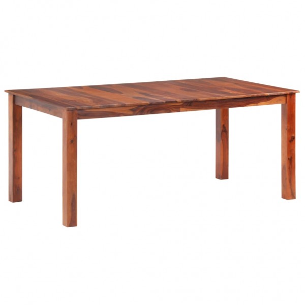 Mesa de jantar de madeira maciça de sheesham 180x90x76 cm D