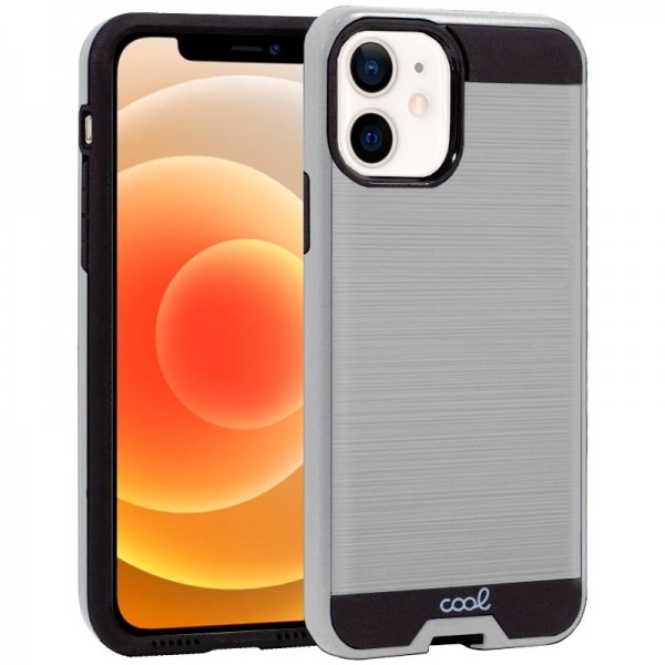 Carcaça COOL para iPhone 12 mini Alumínio Prata D