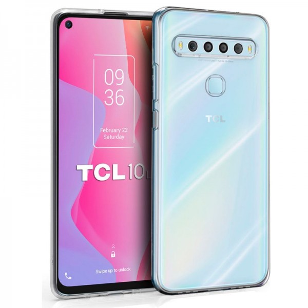 Funda COOL Silicona para TCL 10L (Transparente) D