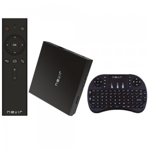 Smart TV Box NEVIR 2GB RAM 16GB NVR-KM9PRO ATVB negro D