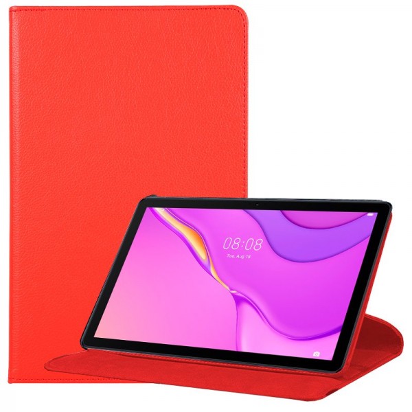 Funda COOL para Huawei Matepad T10s Polipiel Liso Rojo 10.1 pulg D