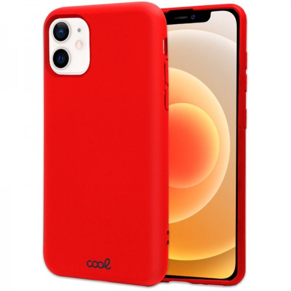 Carcasa COOL para iPhone 12 mini Cover Rojo D